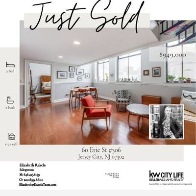 Just Sold! 60 Erie Street by the Elizabeth Rakela team representing both sides.