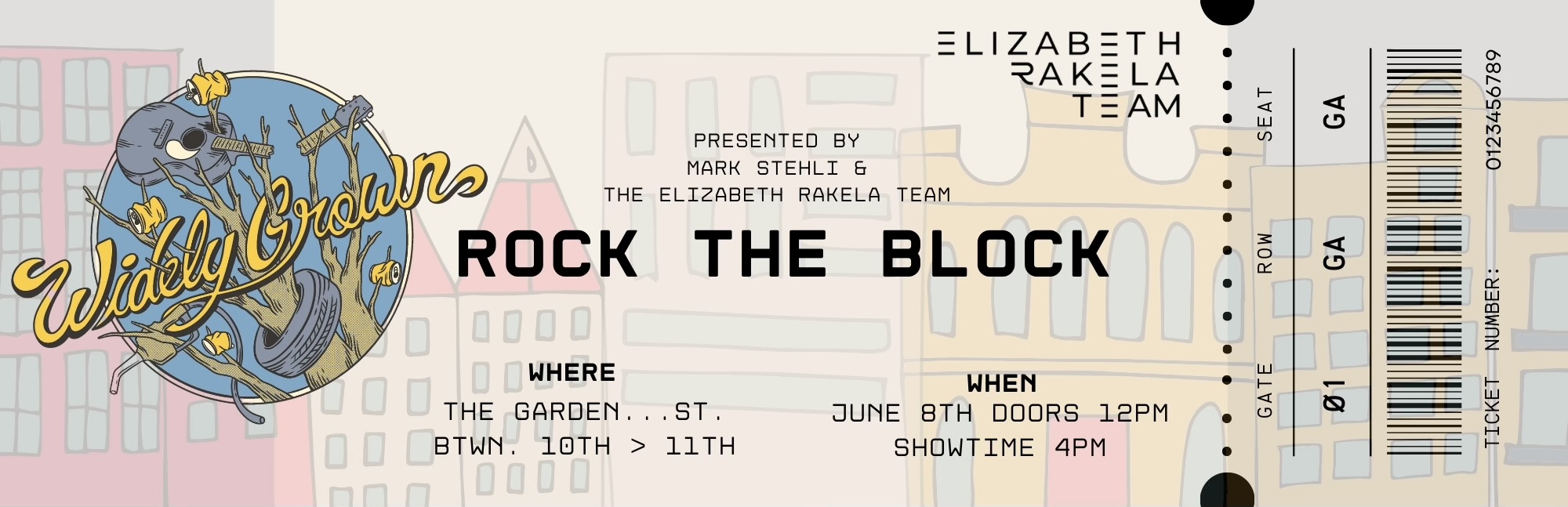 Rock the Block - June 8, 2024 with the Rakela Team