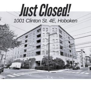 Just Sold! 1001 Clinton Street Unit 4E, Hoboken