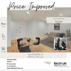 PRICE IMPROVED! 204 GRAND STREET UNIT 3A