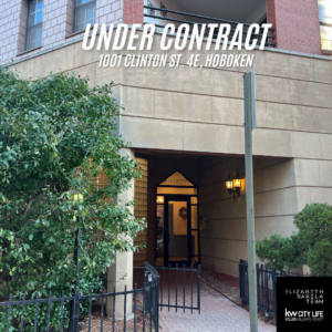 Under Contract! 1001 Clinton Street Unit 4E, Hoboken